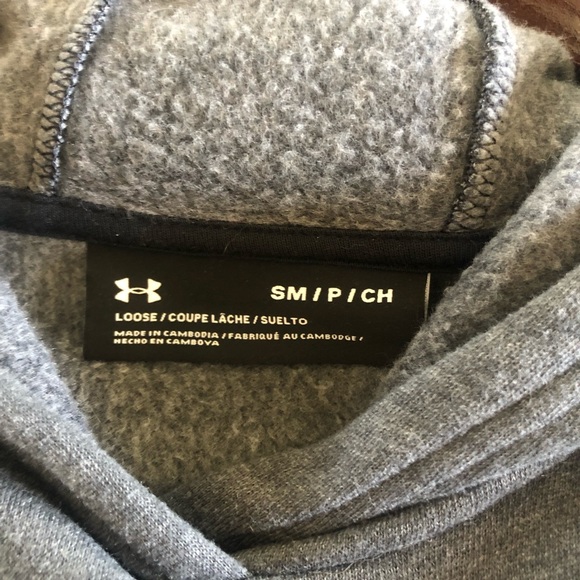 UNDER ARMOUR CROPPED HOODIE - Picture 2 of 2